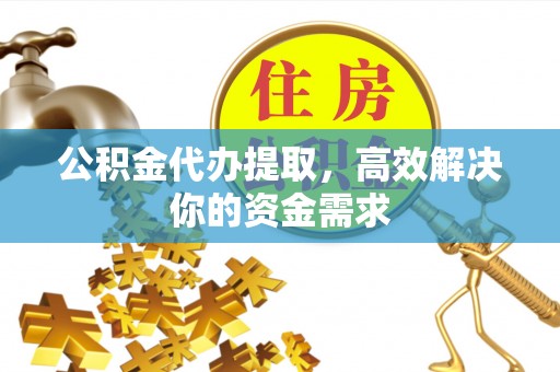 南谯公积金代办提取，高效解决你的资金需求