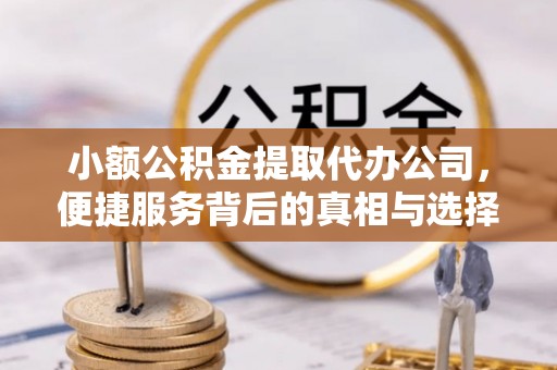 南谯小额公积金提取代办公司，便捷服务背后的真相与选择