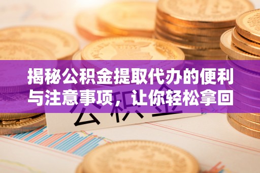 南谯揭秘公积金提取代办的便利与注意事项，让你轻松拿回属于你的钱！