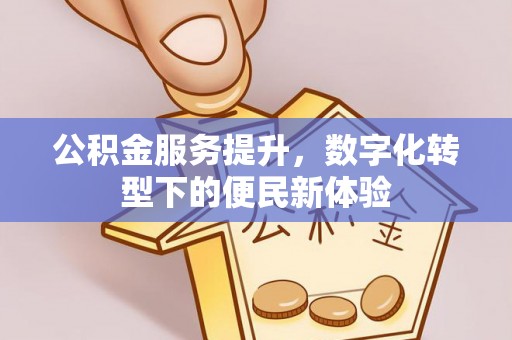 南谯公积金服务提升，数字化转型下的便民新体验