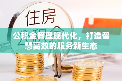 南谯公积金管理现代化，打造智慧高效的服务新生态